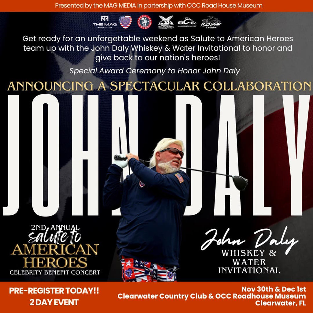 Road House Nation Presents: The MAG Lifestyle 2nd Annual Salute to American Heroes Celebrity Benefit Concert 12/1/24