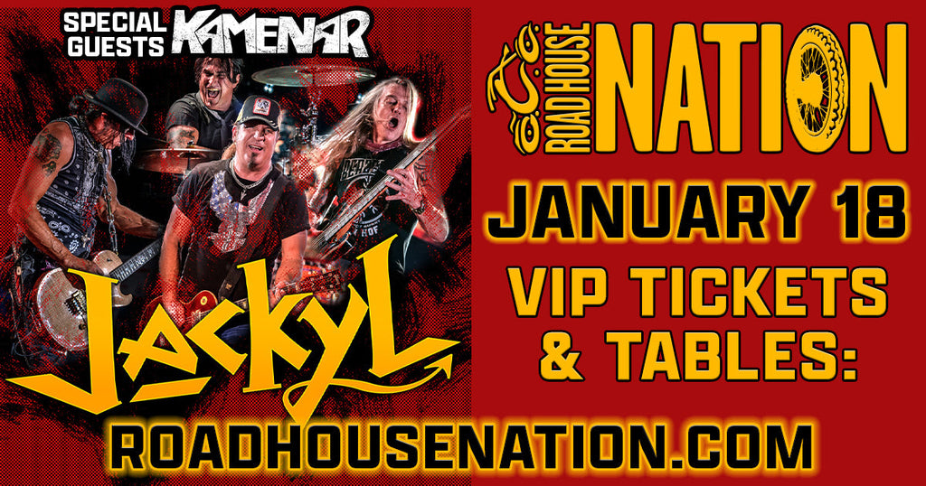 Road House Nation Presents: Jackyl w/ Special Guests Kamenar 1/18/25