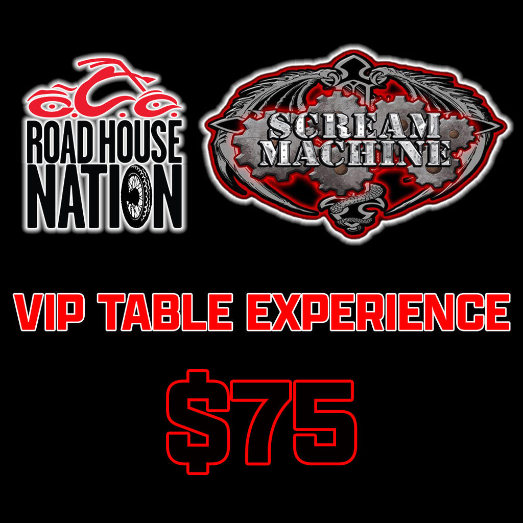 The Ultimate 80's Arena Rock Show- Scream Machine: VIP Table Experience