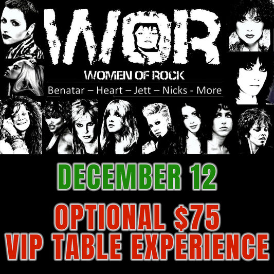 Road House Nation Presents: Women of Rock 12/12/26