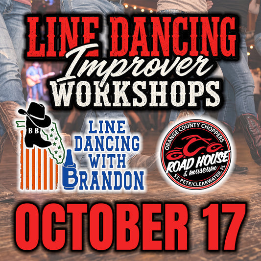 Line Dancing Improver Workshop 10/17/26