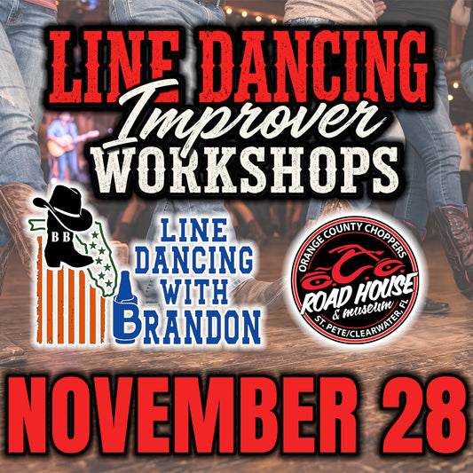 Line Dancing Improver Workshop 11/28/26
