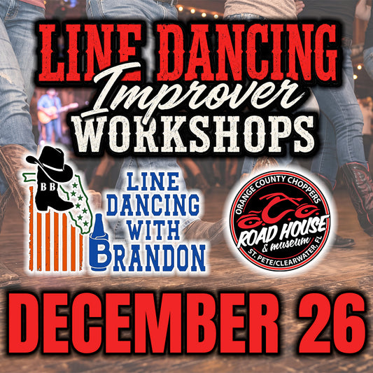 Line Dancing Improver Workshop 12/26/26
