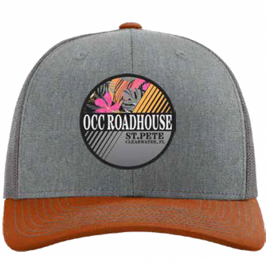 OCCRHN- Trucker Hat, Gallow, Heather/ Charcoal/ Dirt