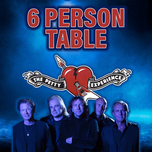 Road House Nation Presents: The Tom Petty Experience 11/28/26 - 6-Person Table Seating