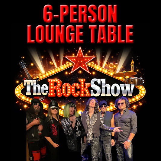 Road House Nation Presents: The Rock Show- Elks for Autism Fundraiser 11/7/26 - Side Stage 6 Person Lounge Table