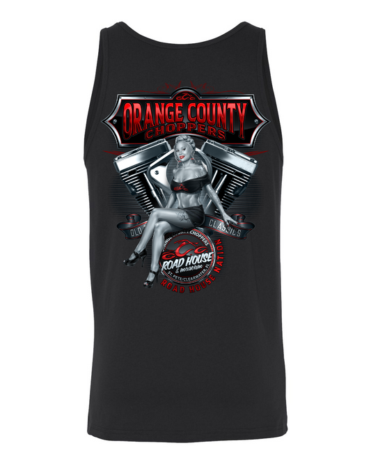 OCCRH- V-Twin Pin-Up Tank, Black