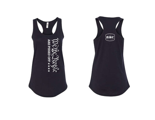 BMC- We The People, Are Pissed Off Ladies Tank, Black