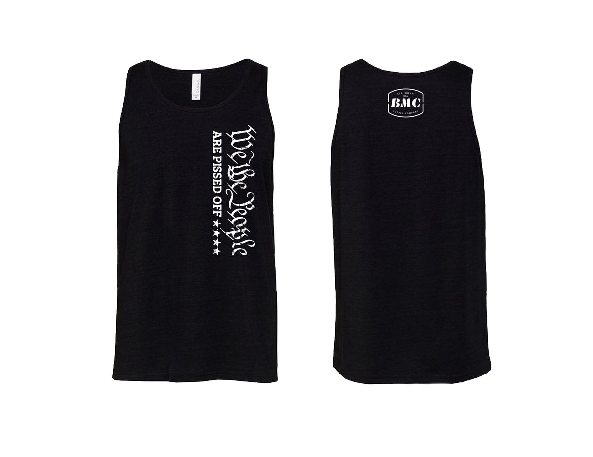 BMC- We The People, Are Pissed Off Men's Tank, Black