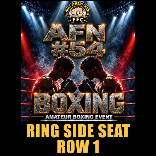 Pahlavan Promotions & Road House Nation Presents: AFN #54 Amateur Boxing Event 10/18/26 - Row 1