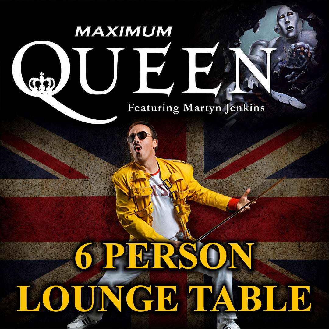 Road House Nation Presents: Maximum Queen 10/9/26 - Side Stage 6 Person Lounge Table