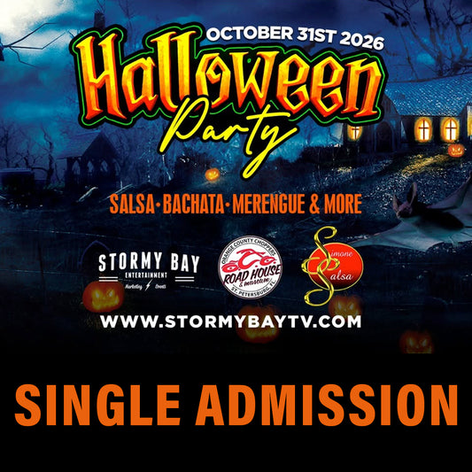 Halloween Latin Salsa Dance Party 10/31/26 - Single Admission