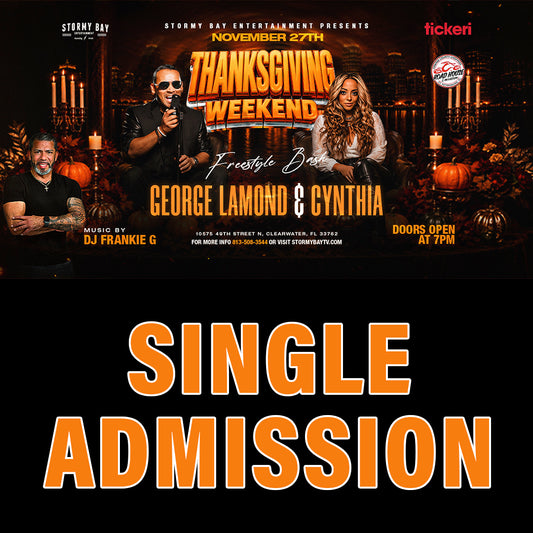 Freestyle Celebration Latin Music Festival  - Thanksgiving Weekend 11/27/26 - Single Admission