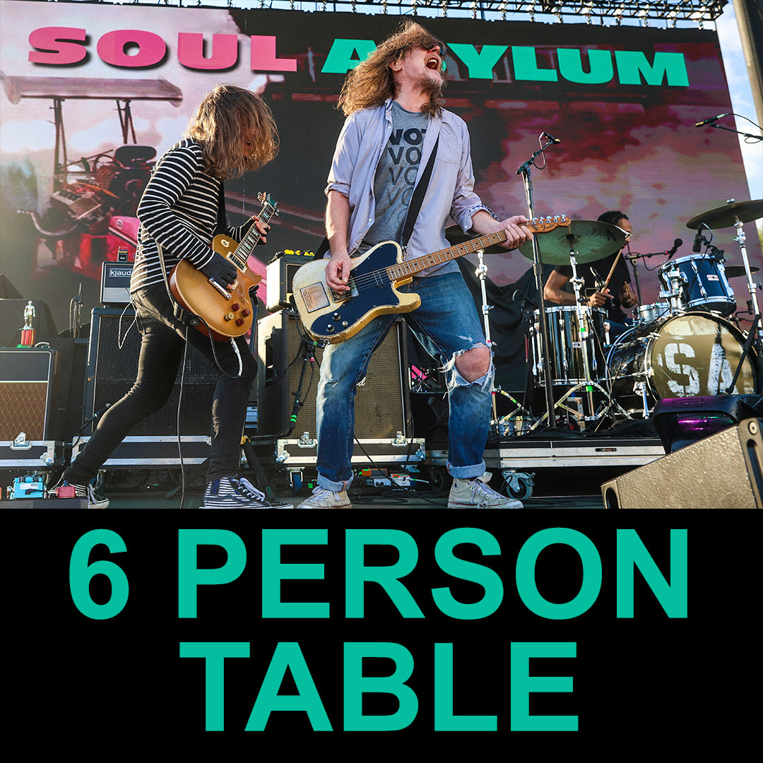 Road House Nation Presents: Soul Asylum w/ Special Guest Scream Machine 11/21/26 - 6-Person Table Seating