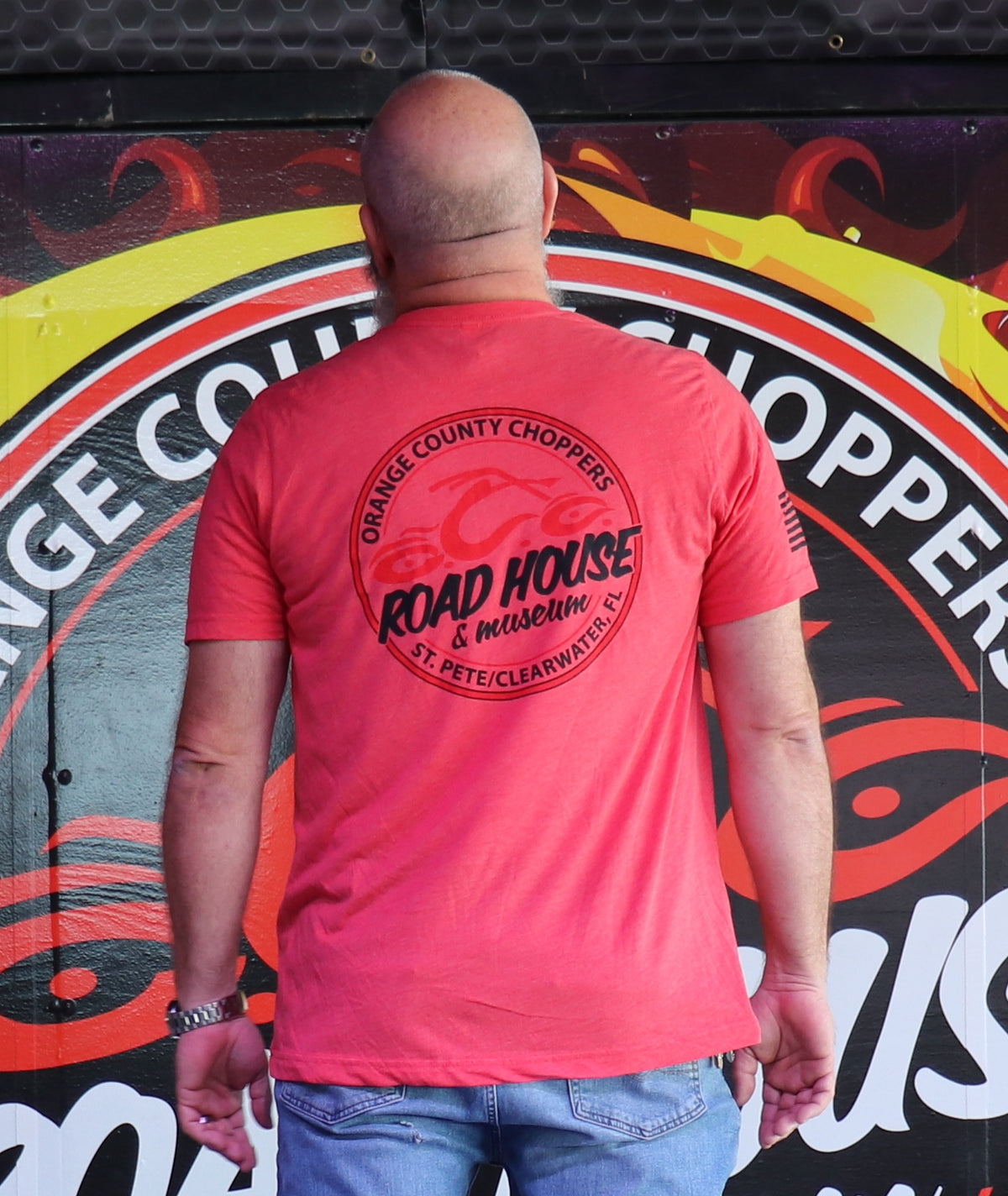 OCCRH- Unisex Red Full Color Logo T-Shirt